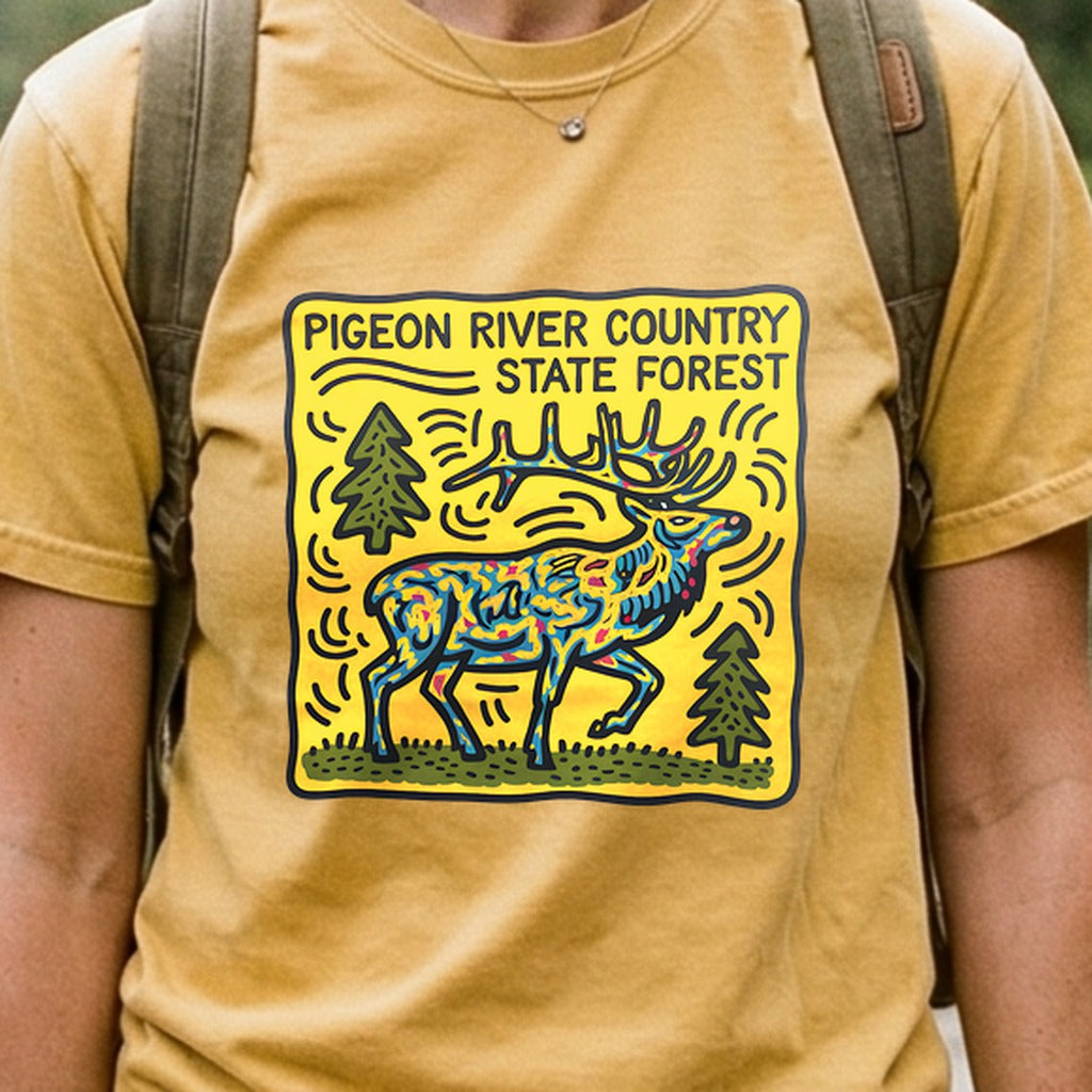Pigeon River Country State Forest Cotton T-Shirt