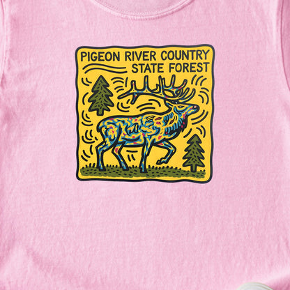 Pigeon River Country State Forest Kids Cotton T-Shirt