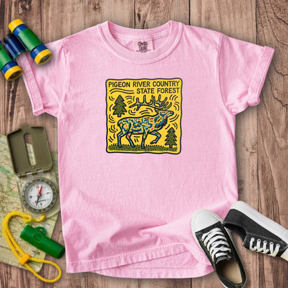 Pigeon River Country State Forest Kids Cotton T-Shirt
