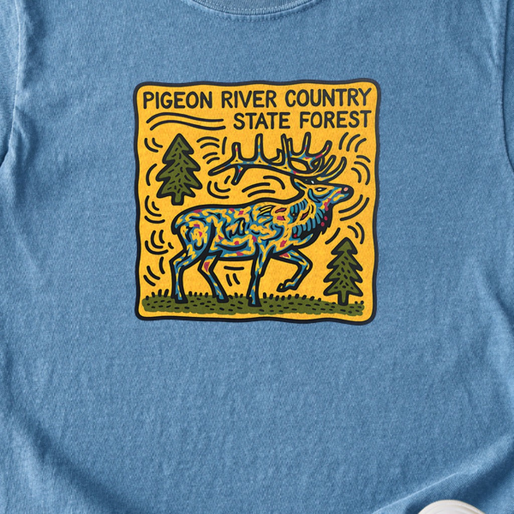 Pigeon River Country State Forest Kids Cotton T-Shirt