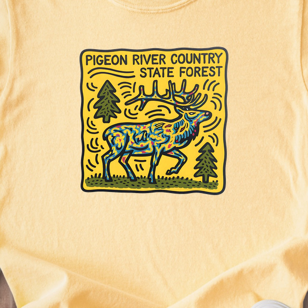 Pigeon River Country State Forest Kids Cotton T-Shirt