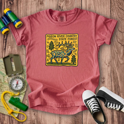 Pigeon River Country State Forest Kids Cotton T-Shirt