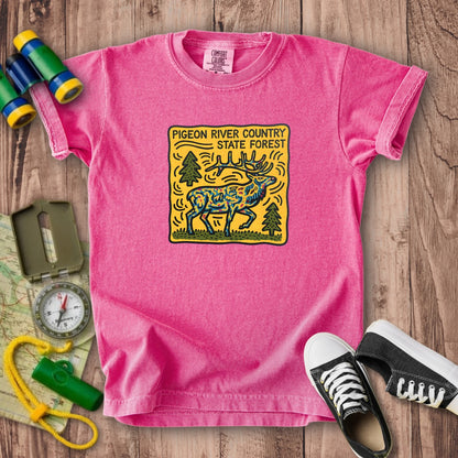 Pigeon River Country State Forest Kids Cotton T-Shirt