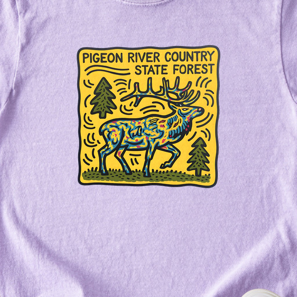 Pigeon River Country State Forest Kids Cotton T-Shirt