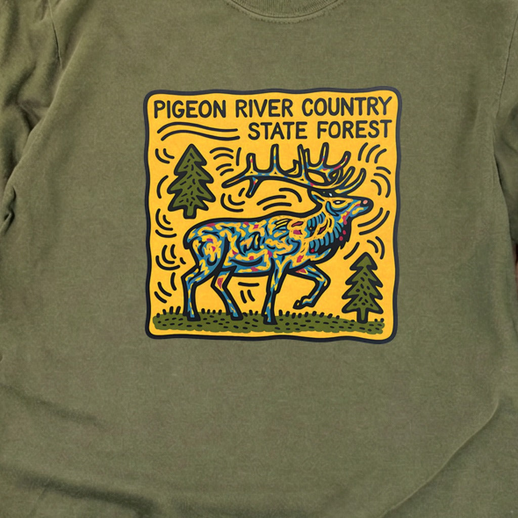 Pigeon River Country State Forest Cotton Long Sleeve