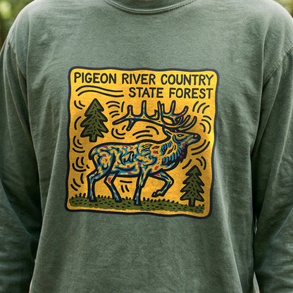 Pigeon River Country State Forest Cotton Long Sleeve