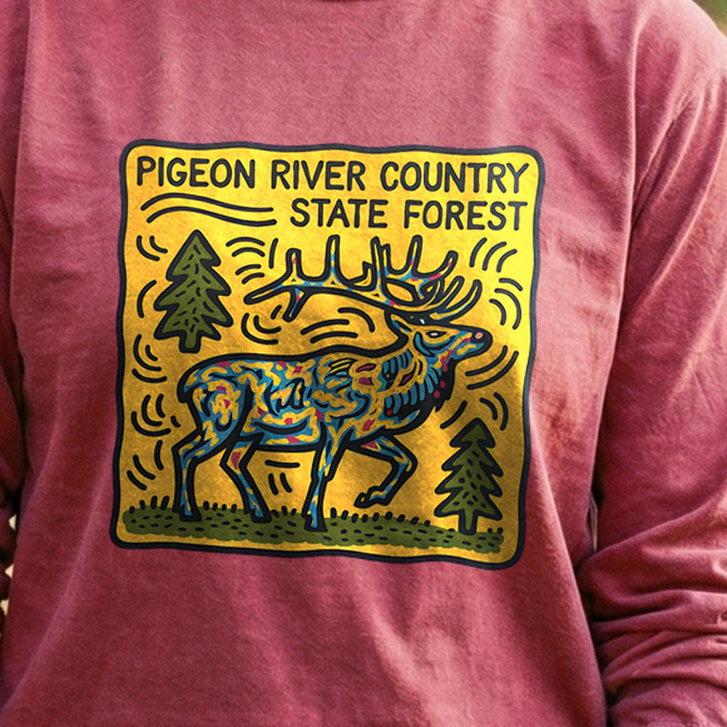 Pigeon River Country State Forest Cotton Long Sleeve