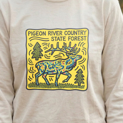 Pigeon River Country State Forest Cotton Long Sleeve
