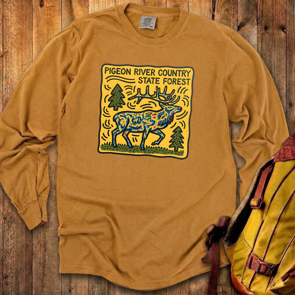Pigeon River Country State Forest Cotton Long Sleeve
