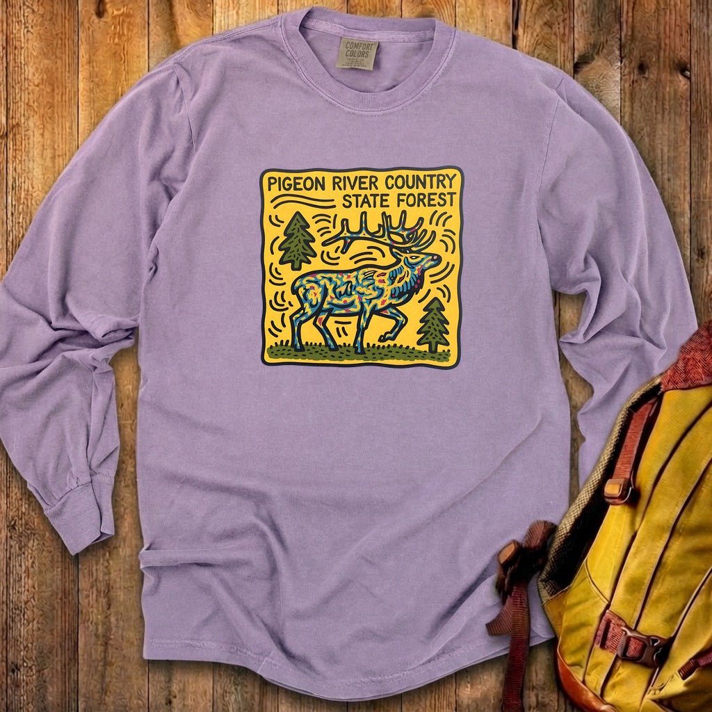 Pigeon River Country State Forest Cotton Long Sleeve