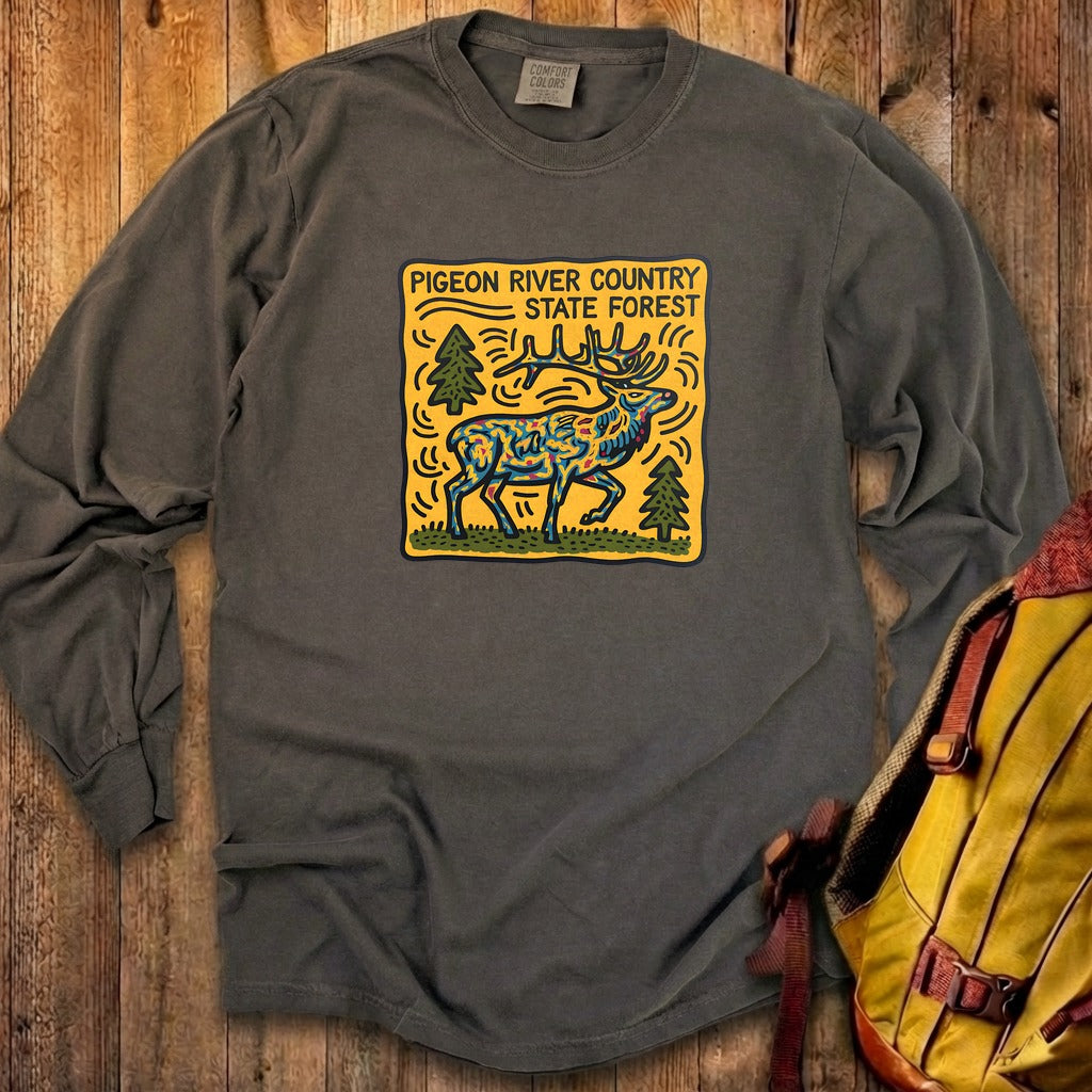 Pigeon River Country State Forest Cotton Long Sleeve