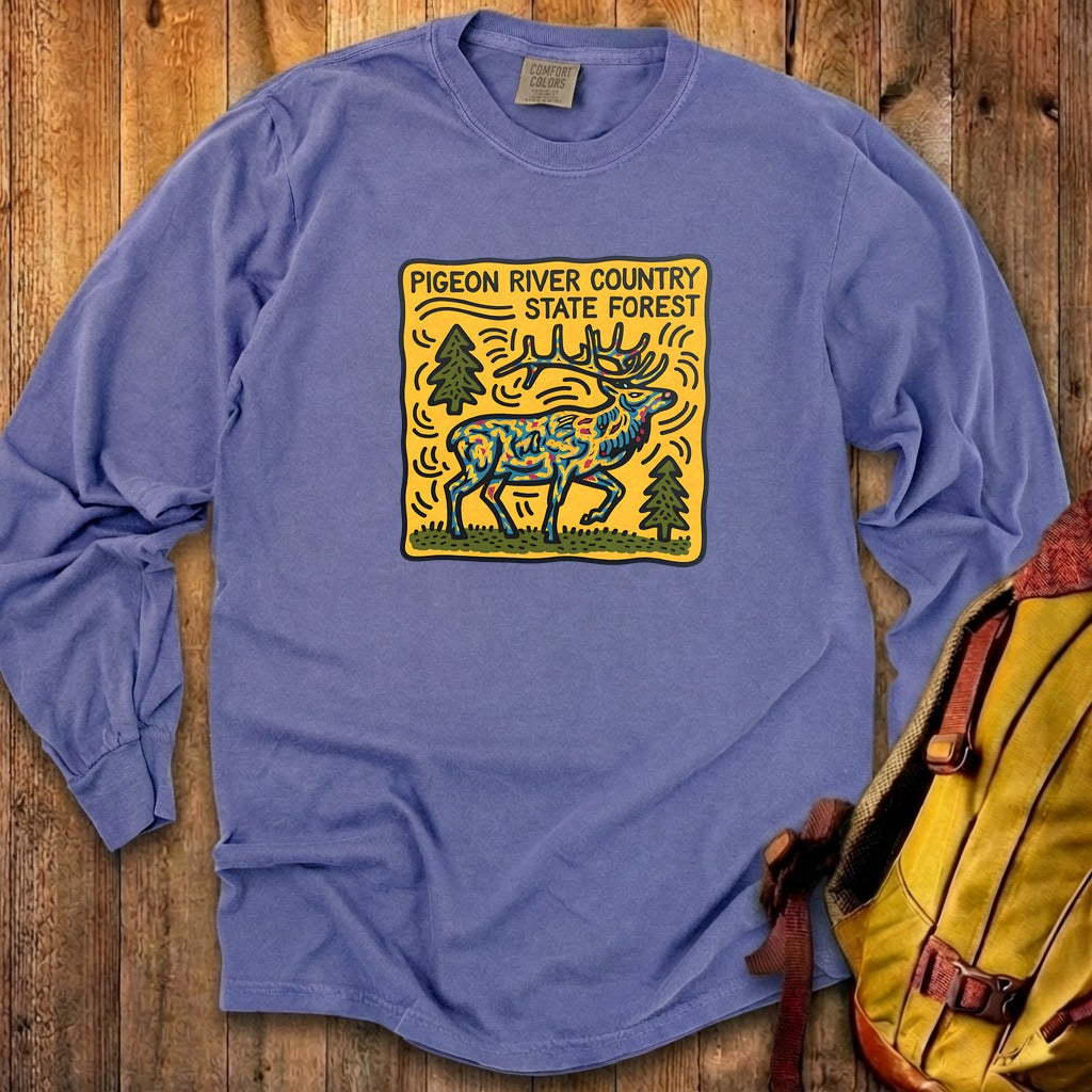 Pigeon River Country State Forest Cotton Long Sleeve