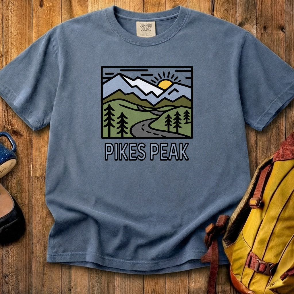 Pikes Peak Cotton T-Shirt