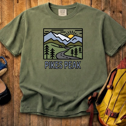 Pikes Peak Cotton T-Shirt