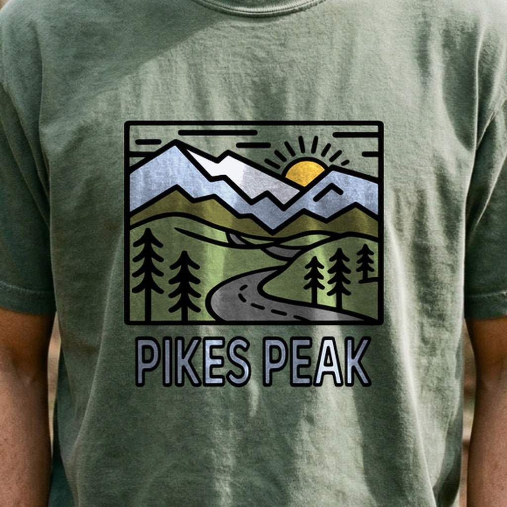 Pikes Peak Cotton T-Shirt