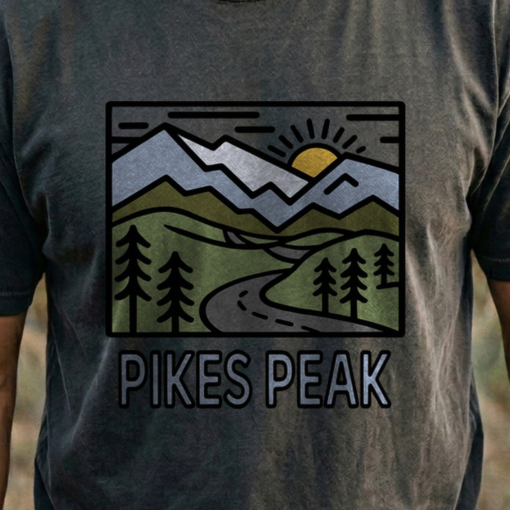 Pikes Peak Cotton T-Shirt