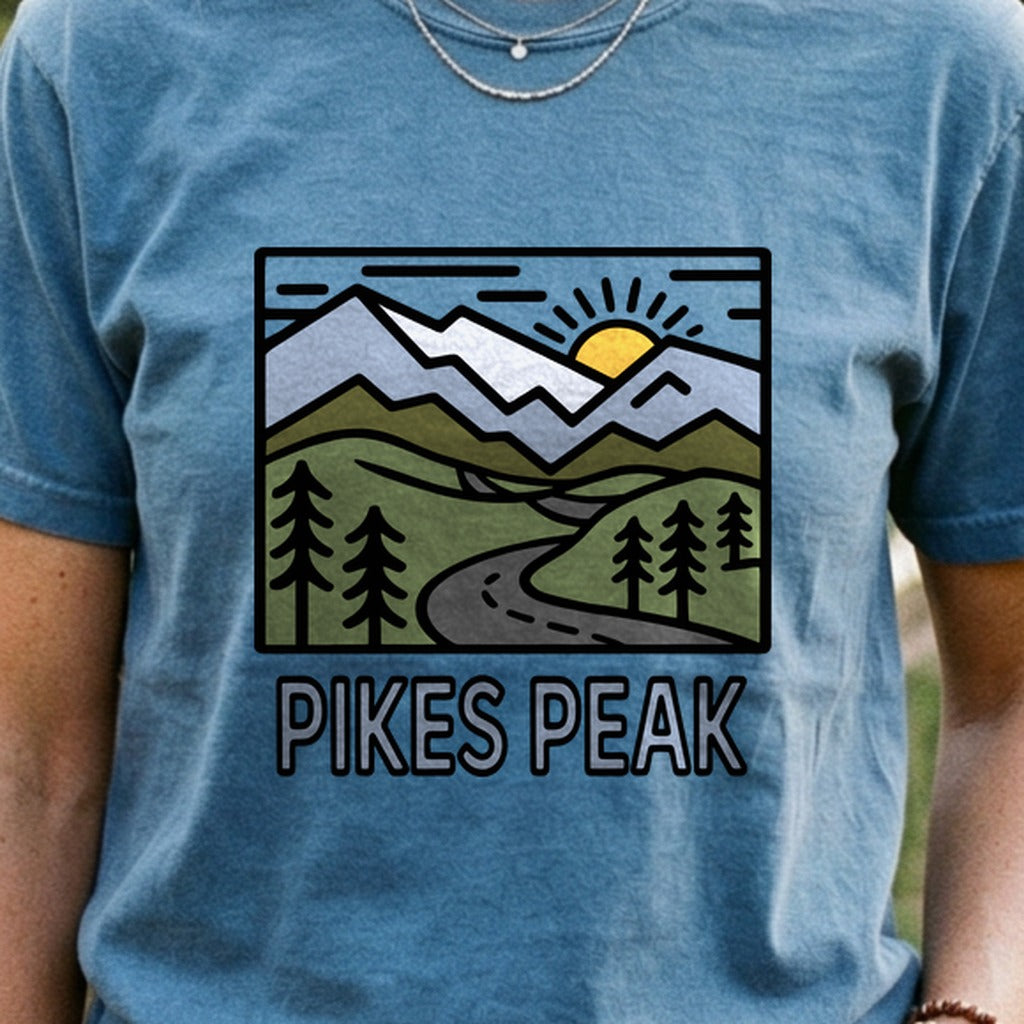 Pikes Peak Cotton T-Shirt