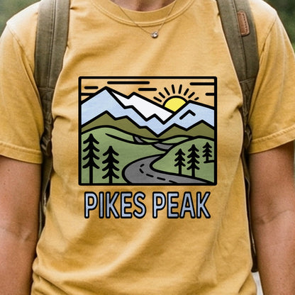 Pikes Peak Cotton T-Shirt