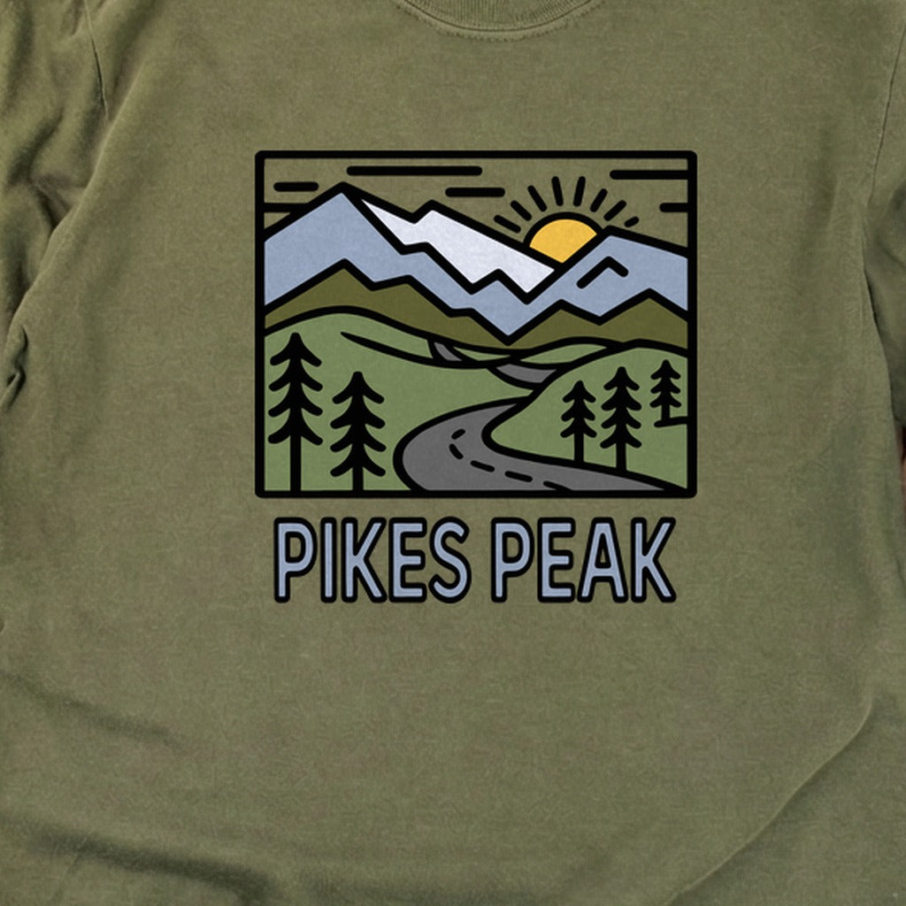 Pikes Peak Cotton Long Sleeve
