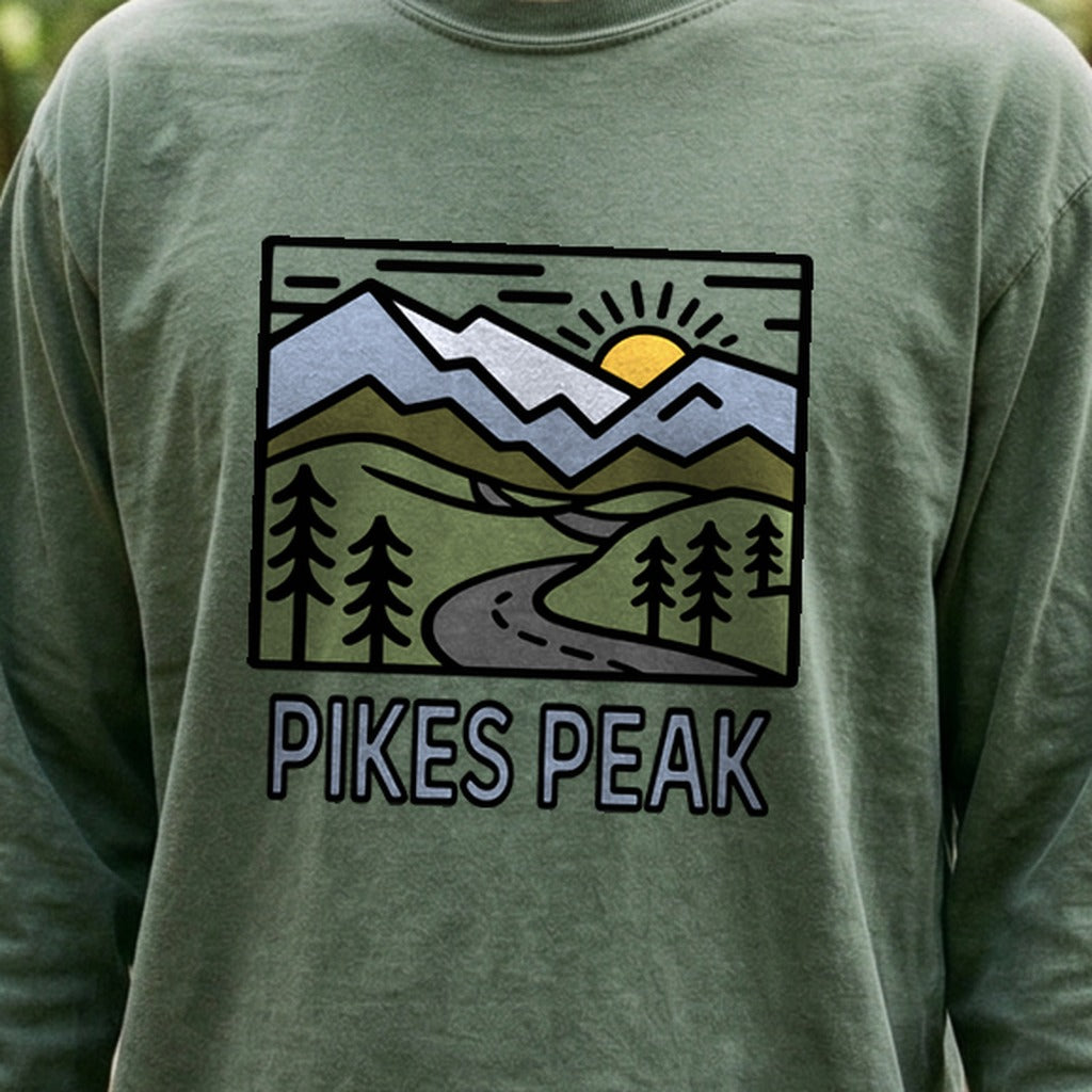 Pikes Peak Cotton Long Sleeve