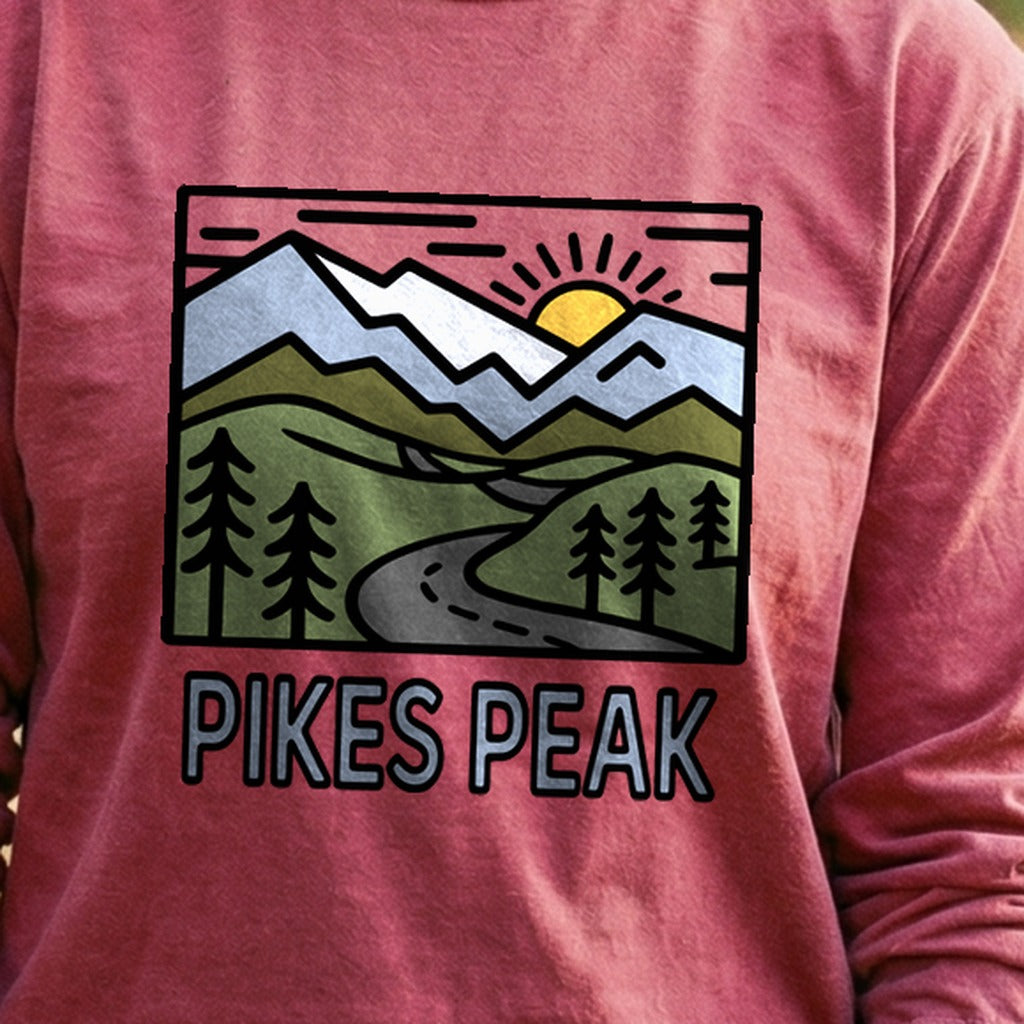 Pikes Peak Cotton Long Sleeve