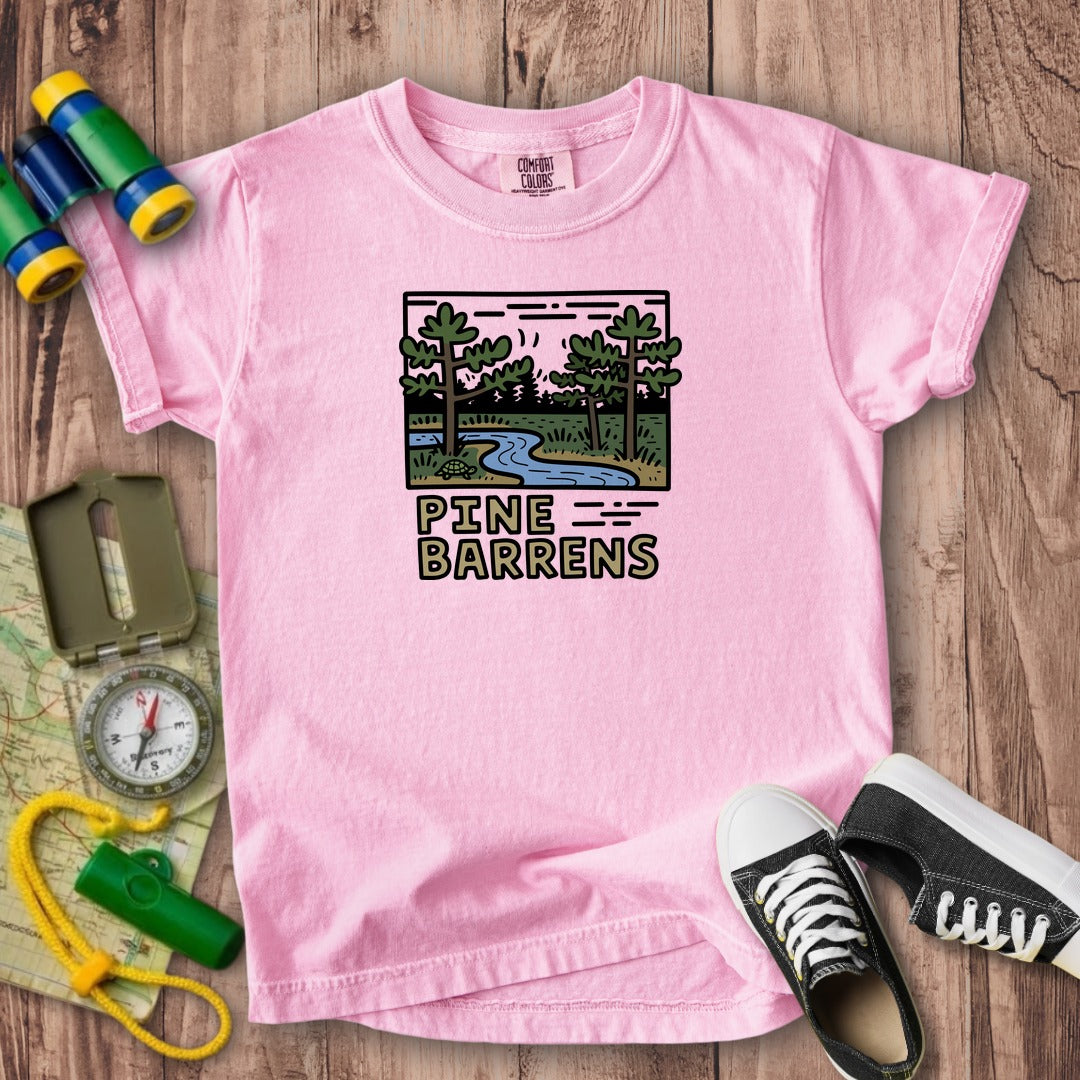 Pine Barrens Kids Cotton T-Shirt
