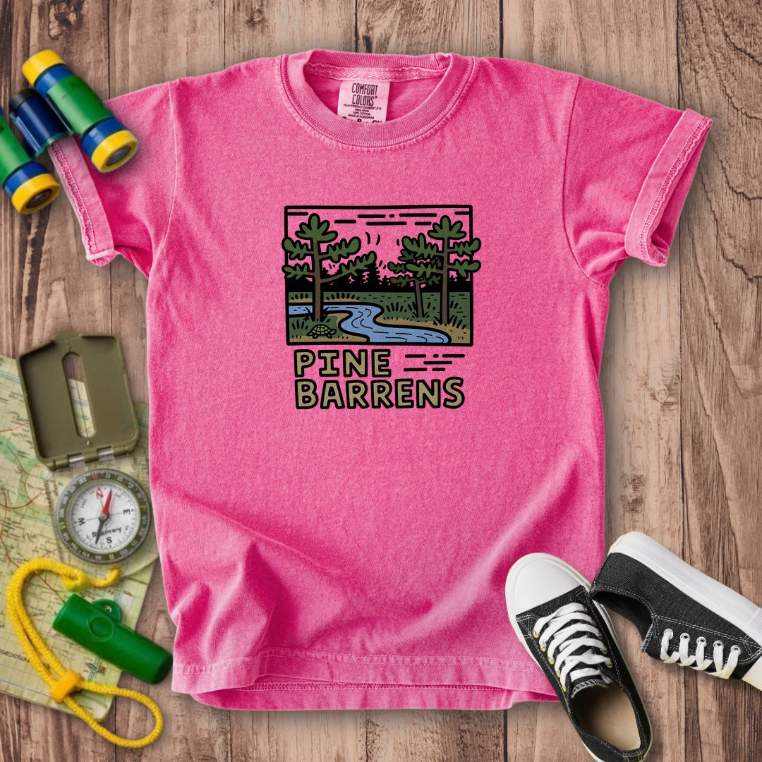 Pine Barrens Kids Cotton T-Shirt