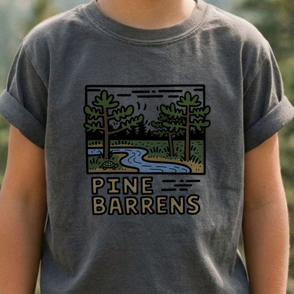 Pine Barrens Kids Cotton T-Shirt