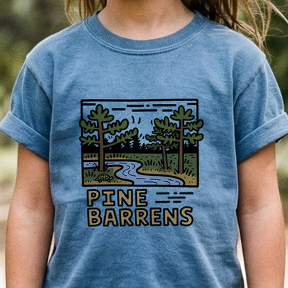 Pine Barrens Kids Cotton T-Shirt