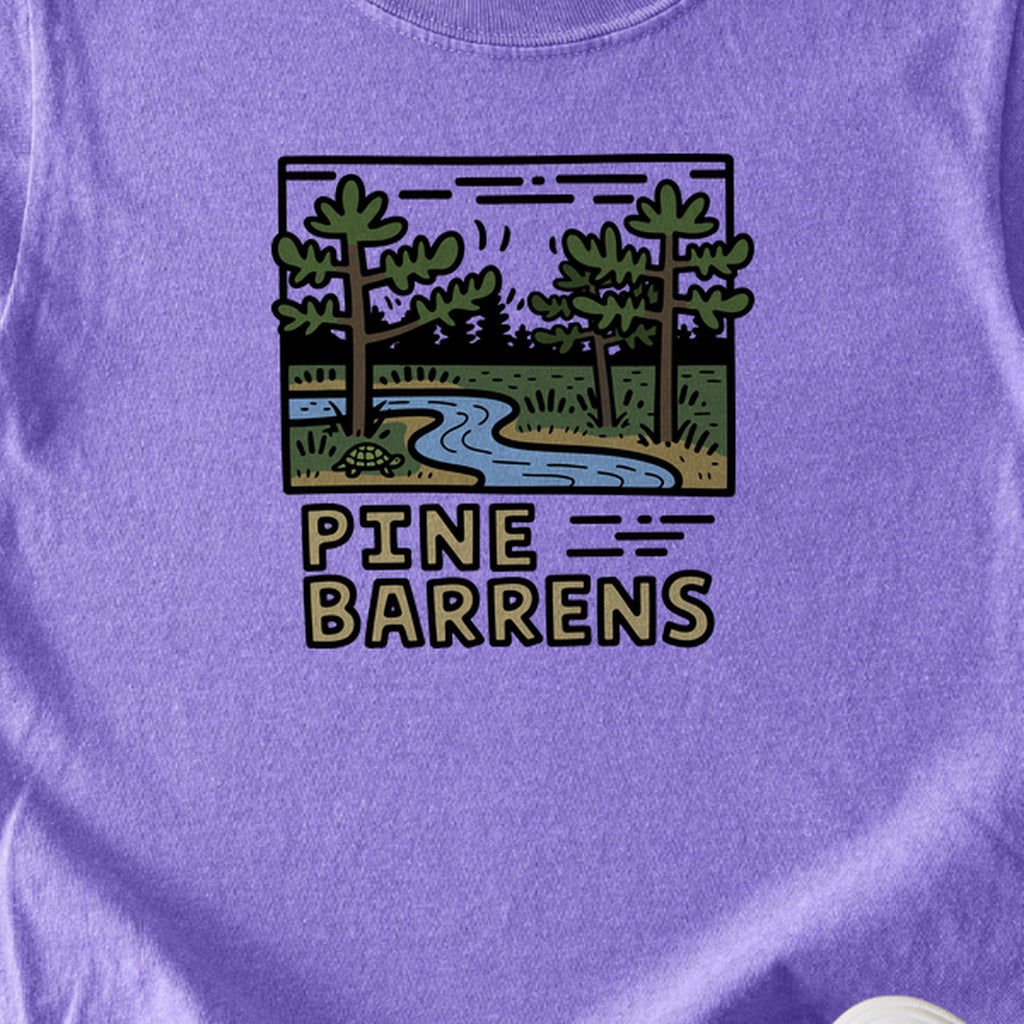 Pine Barrens Kids Cotton T-Shirt