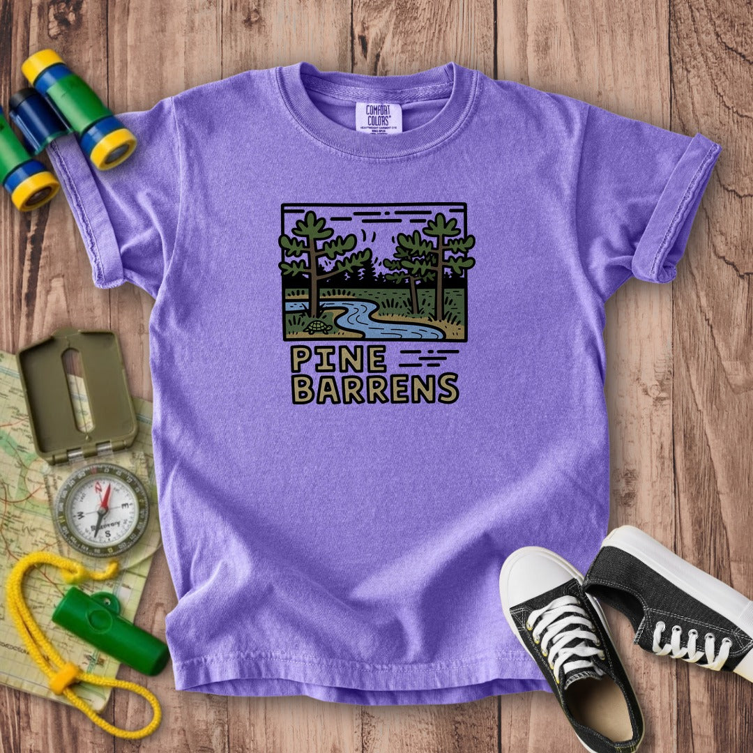 Pine Barrens Kids Cotton T-Shirt