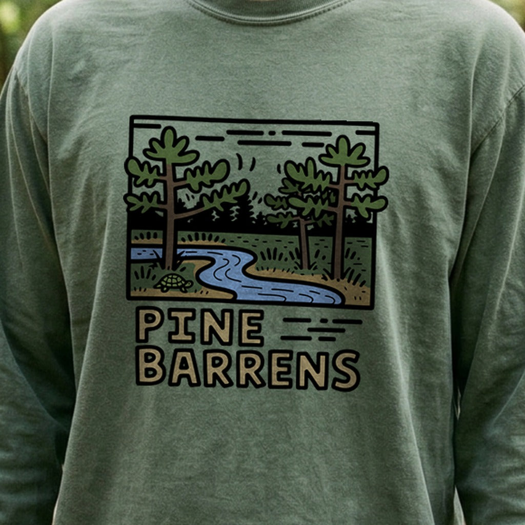 Pine Barrens Cotton Long Sleeve
