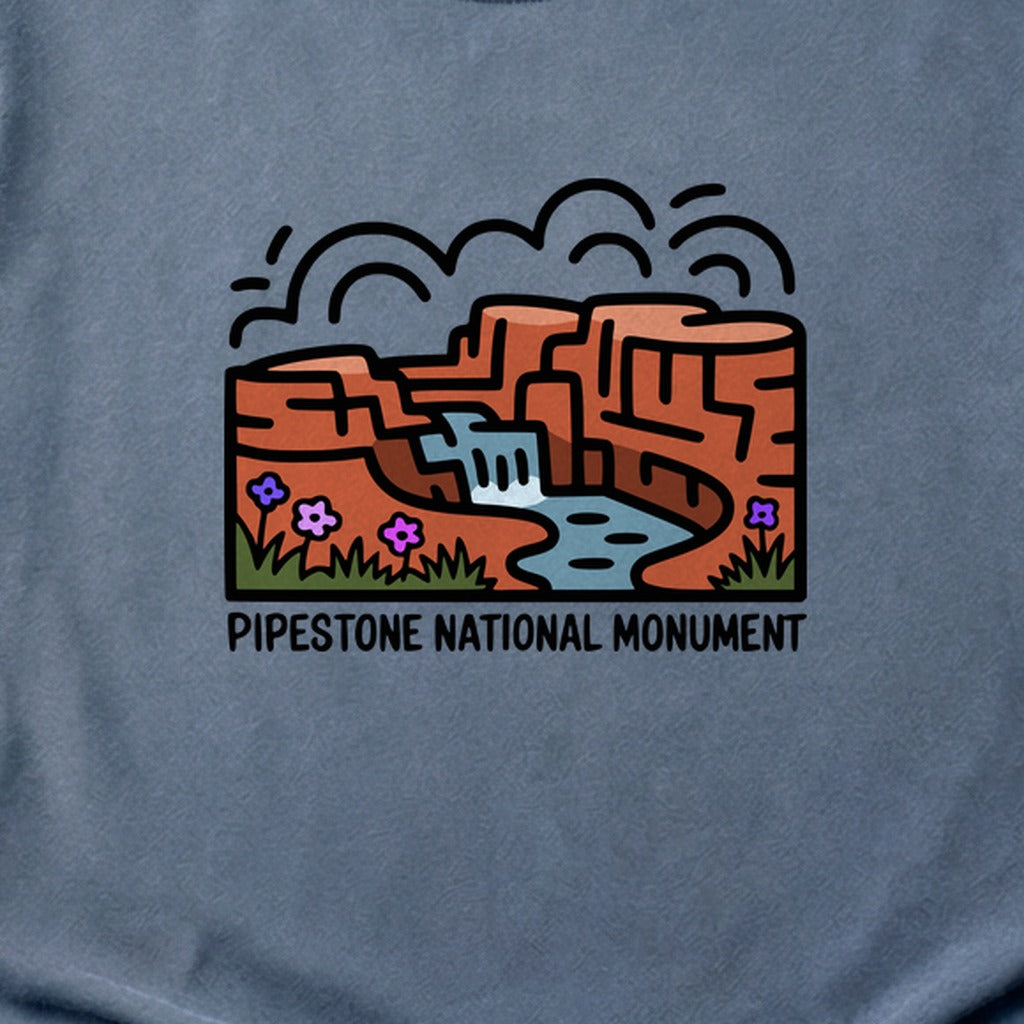 Pipestone National Monument Cotton T-Shirt