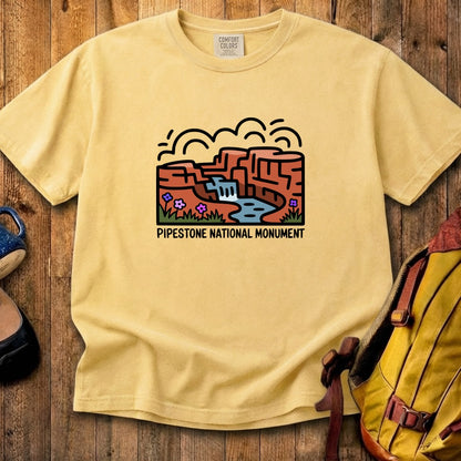 Pipestone National Monument Cotton T-Shirt