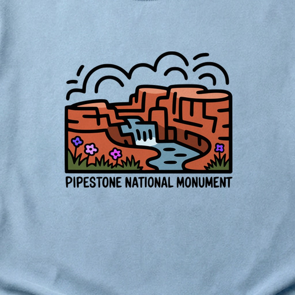 Pipestone National Monument Cotton T-Shirt