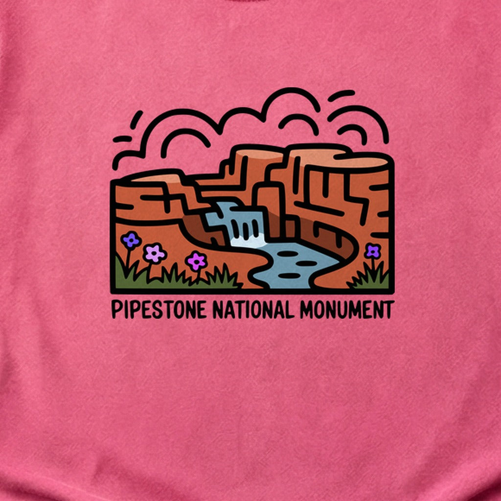 Pipestone National Monument Cotton T-Shirt