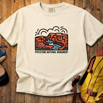 Pipestone National Monument Cotton T-Shirt