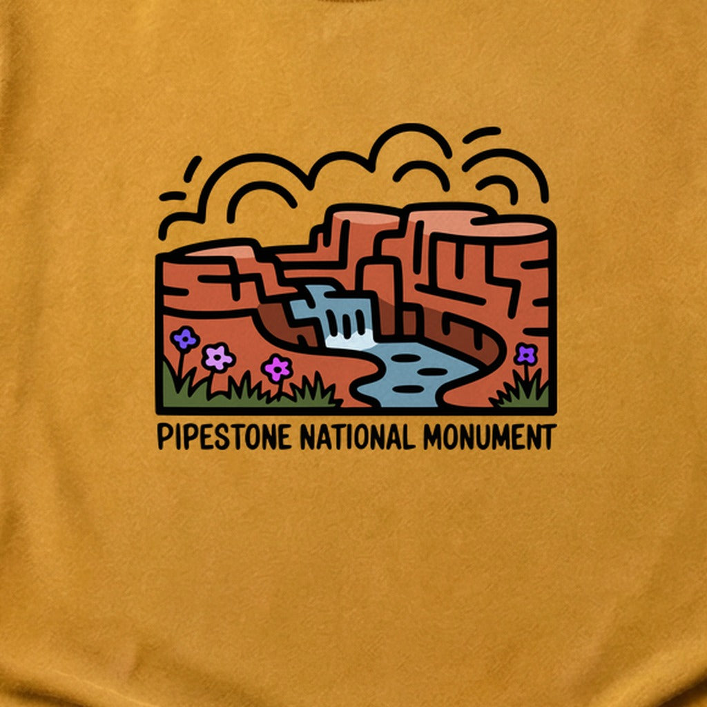 Pipestone National Monument Cotton T-Shirt