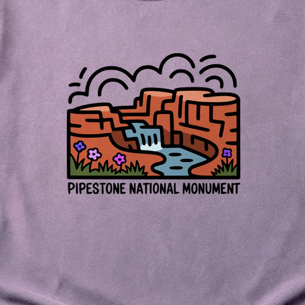 Pipestone National Monument Cotton T-Shirt