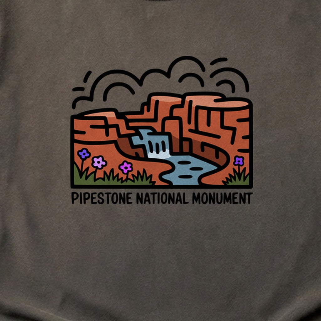Pipestone National Monument Cotton T-Shirt