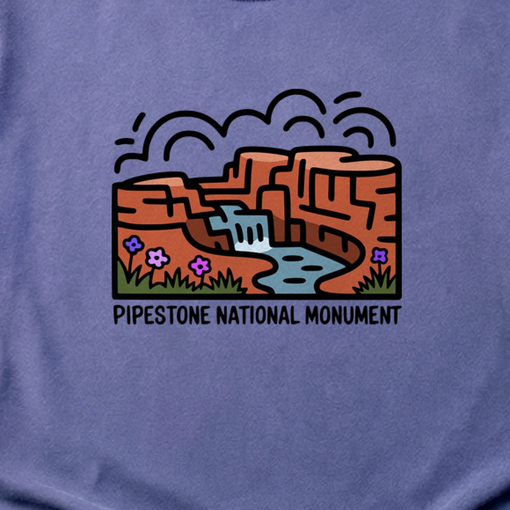 Pipestone National Monument Cotton T-Shirt