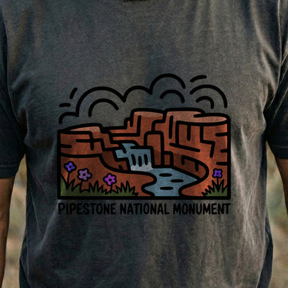 Pipestone National Monument Cotton T-Shirt