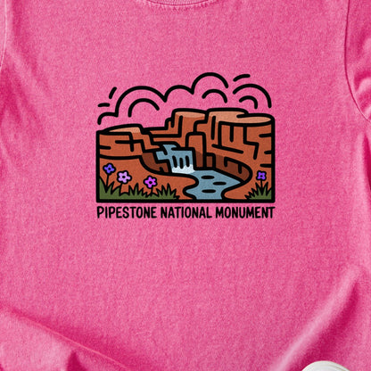 Pipestone National Monument Kids Cotton T-Shirt