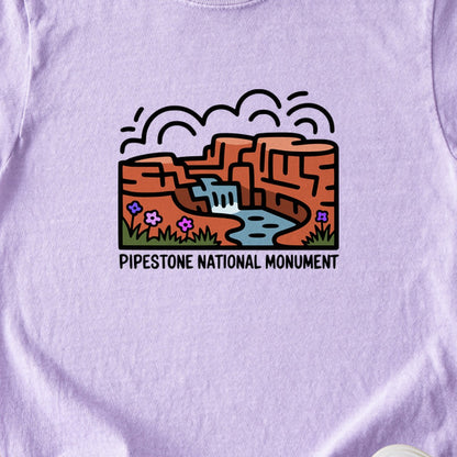 Pipestone National Monument Kids Cotton T-Shirt
