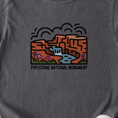 Pipestone National Monument Kids Cotton T-Shirt