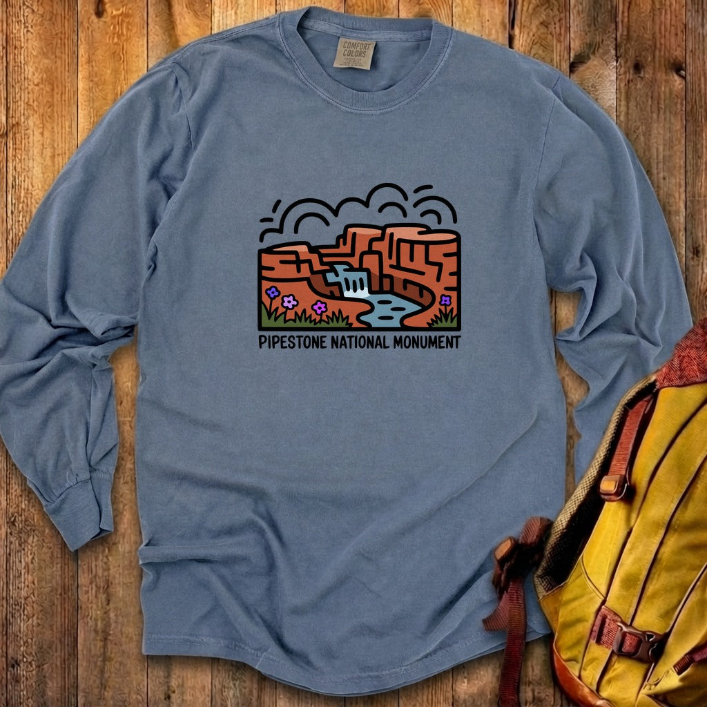 Pipestone National Monument Cotton Long Sleeve