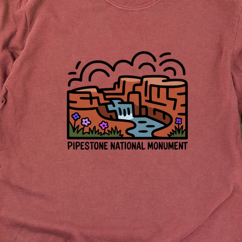Pipestone National Monument Cotton Long Sleeve