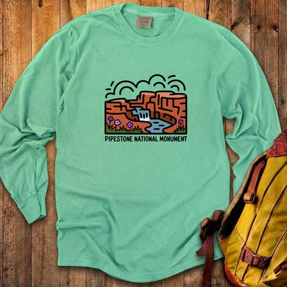 Pipestone National Monument Cotton Long Sleeve