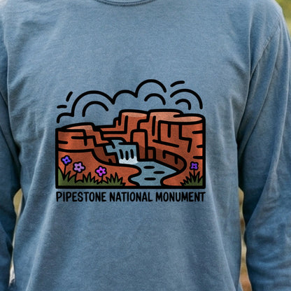 Pipestone National Monument Cotton Long Sleeve