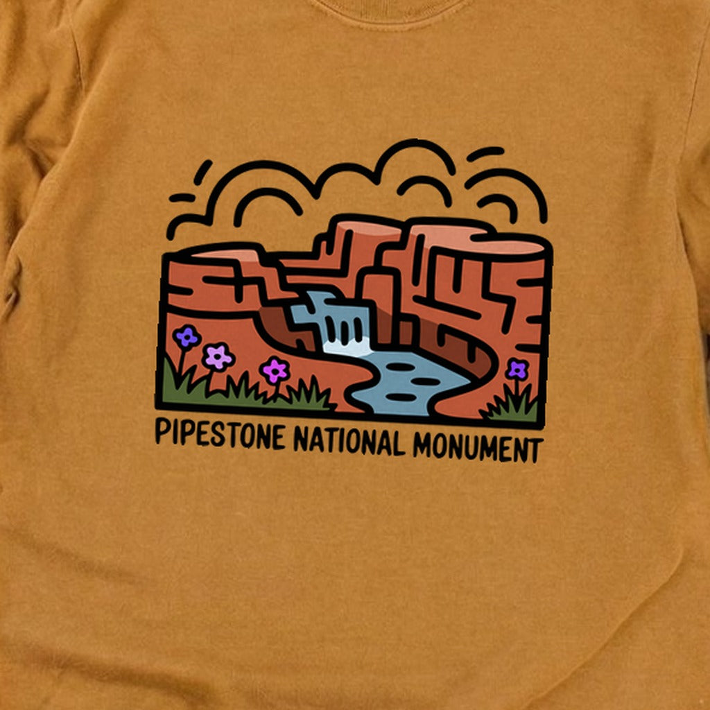 Pipestone National Monument Cotton Long Sleeve